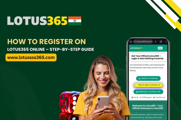 Register on Lotus365 Online