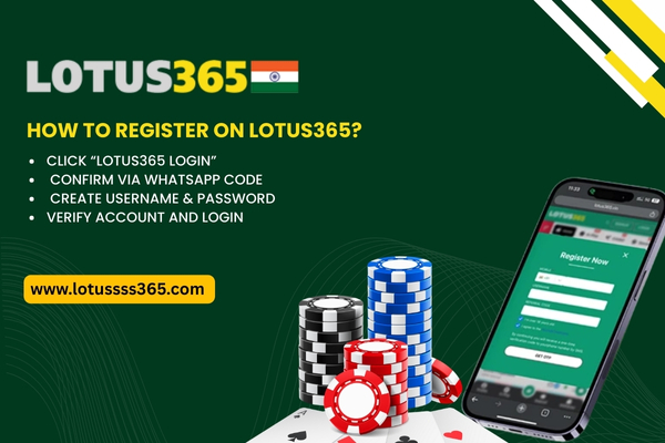 Register on Lotus365